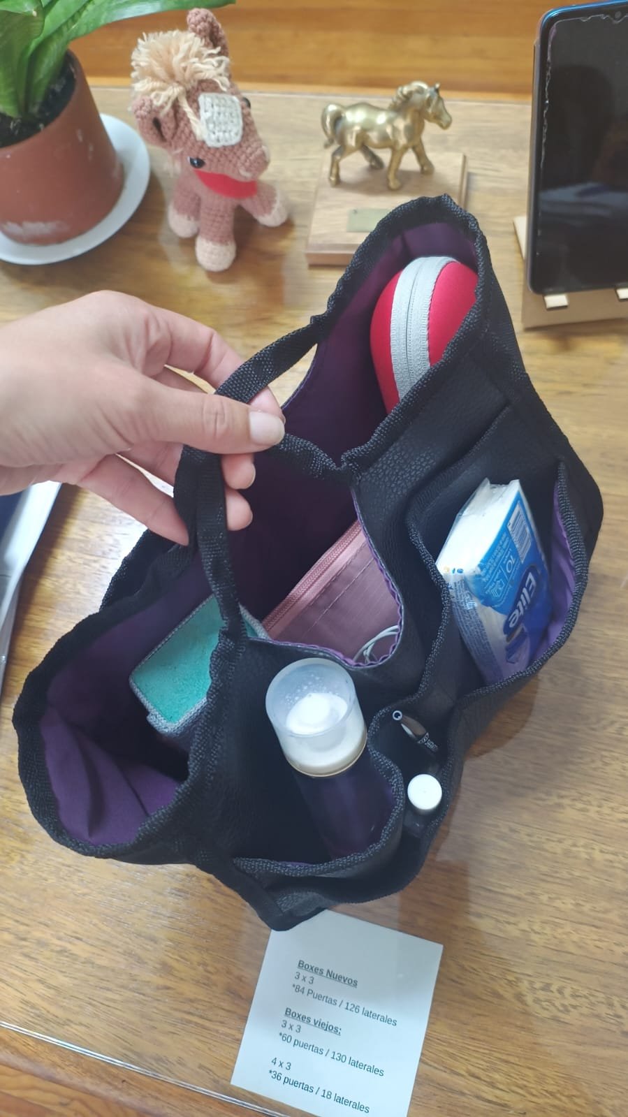 Organizador de cartera